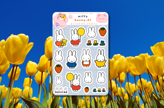 Miffy Bunny - 01 Sticker Sheet