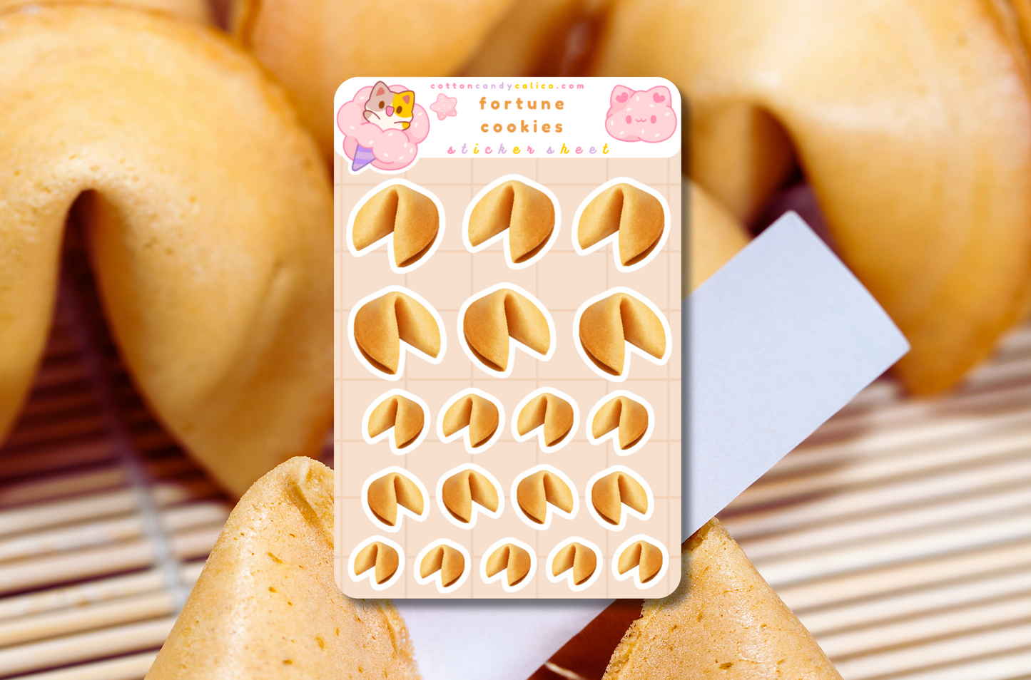 Fortune Cookies Sticker Sheet