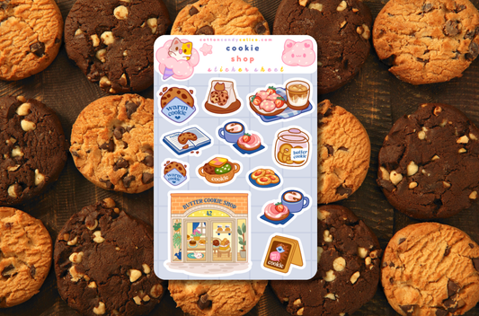 Cookie Shop Sticker Sheet
